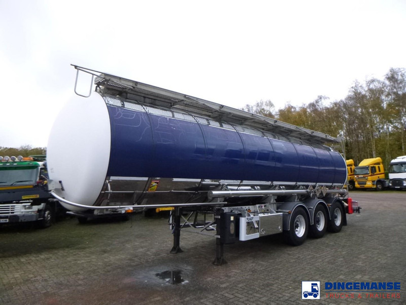Burg Chemical tank inox L4BH 30 m3 / 1 comp - Semirremolque cisterna: foto 1 Burg Chemical tank inox L4BH 30 m3 / 1 comp - Semirremolque cisterna: foto 1