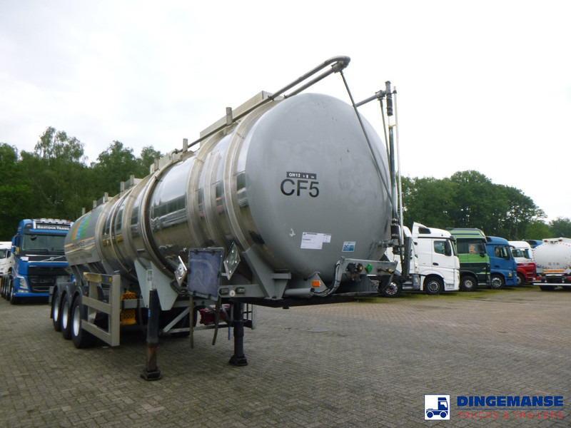 Clayton Chemical tank inox 30 m3 / 1 comp - Semirremolque cisterna: foto 2 Clayton Chemical tank inox 30 m3 / 1 comp - Semirremolque cisterna: foto 2