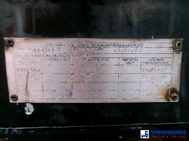 Semirremolque cisterna Clayton Food (beer) tank inox 30 m3 / 1 comp: foto 14