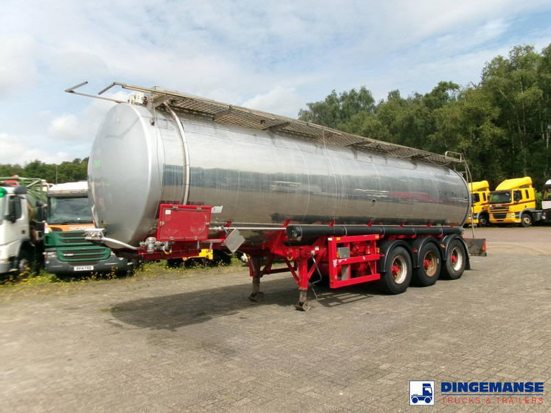 Crane Fruehauf Chemical ACID Rubber tank inox 30 m3 / 1 comp - Semirremolque cisterna: foto 1 Crane Fruehauf Chemical ACID Rubber tank inox 30 m3 / 1 comp - Semirremolque cisterna: foto 1