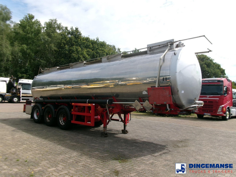Crane Fruehauf Chemical ACID Rubber tank inox 30 m3 / 1 comp - Semirremolque cisterna: foto 2 Crane Fruehauf Chemical ACID Rubber tank inox 30 m3 / 1 comp - Semirremolque cisterna: foto 2