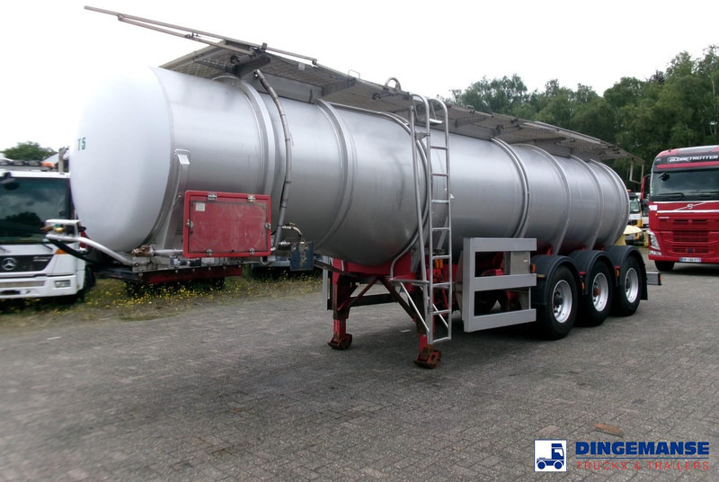 Crane Fruehauf Chemical tank inox 22.5 m3 / 1 comp - Semirremolque cisterna: foto 1 Crane Fruehauf Chemical tank inox 22.5 m3 / 1 comp - Semirremolque cisterna: foto 1
