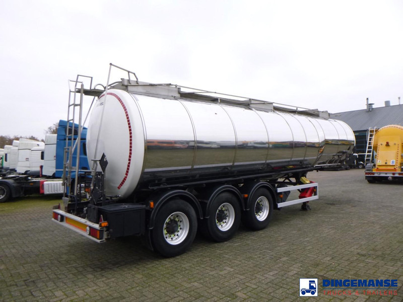 Crane Fruehauf Chemical tank inox 32.8 m3 / 1 comp - Semirremolque cisterna: foto 4 Crane Fruehauf Chemical tank inox 32.8 m3 / 1 comp - Semirremolque cisterna: foto 4