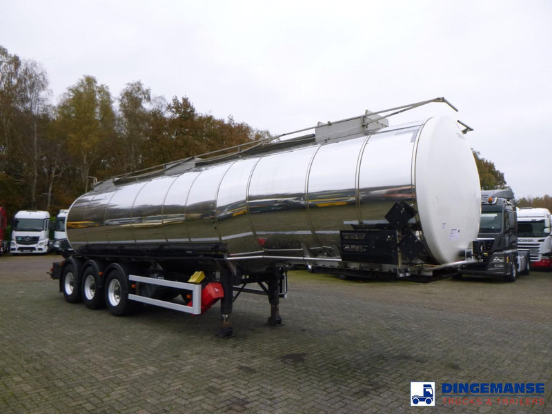 Crane Fruehauf Chemical tank inox 32.8 m3 / 1 comp - Semirremolque cisterna: foto 2 Crane Fruehauf Chemical tank inox 32.8 m3 / 1 comp - Semirremolque cisterna: foto 2
