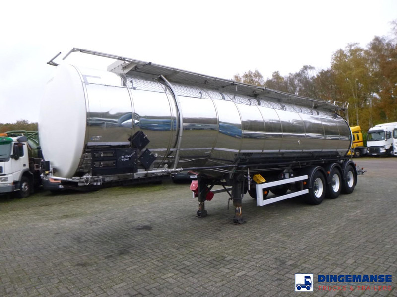 Crane Fruehauf Chemical tank inox 32.8 m3 / 1 comp - Semirremolque cisterna: foto 1 Crane Fruehauf Chemical tank inox 32.8 m3 / 1 comp - Semirremolque cisterna: foto 1