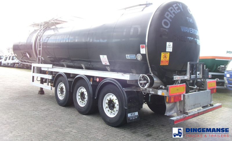 Crossland Bitumen tank inox 33 m3 / 1 comp + compressor + steam heating - Semirremolque cisterna: foto 3 Crossland Bitumen tank inox 33 m3 / 1 comp + compressor + steam heating - Semirremolque cisterna: foto 3