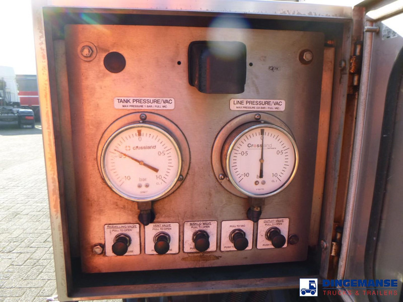 Semirremolque cisterna Crossland Vacuum tank alu 33.4 m3 / 1 comp: foto 18