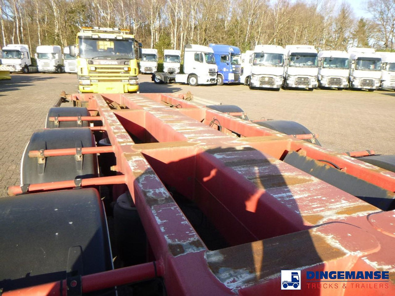 Semirremolque portacontenedore/ Intercambiable D-Tec 4-axle container combi trailer (3 + 1 axles) 20-30-40-45 ft: foto 6