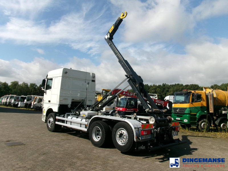 Camión multibasculante DAF XF 480 FAN 6x2 Hyva container hook 20 t: foto 8