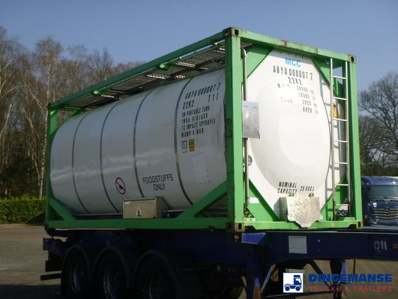 Danteco Food tank container inox 20 ft / 25 m3 / 1 comp - Tanque de almacenamiento: foto 2 Danteco Food tank container inox 20 ft / 25 m3 / 1 comp - Tanque de almacenamiento: foto 2