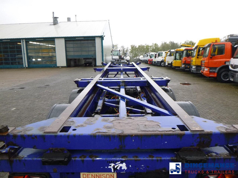 Semirremolque portacontenedore/ Intercambiable Dennison 3-axle container trailer 20-30-40-45 ft: foto 12 Semirremolque portacontenedore/ Intercambiable Dennison 3-axle container trailer 20-30-40-45 ft: foto 12