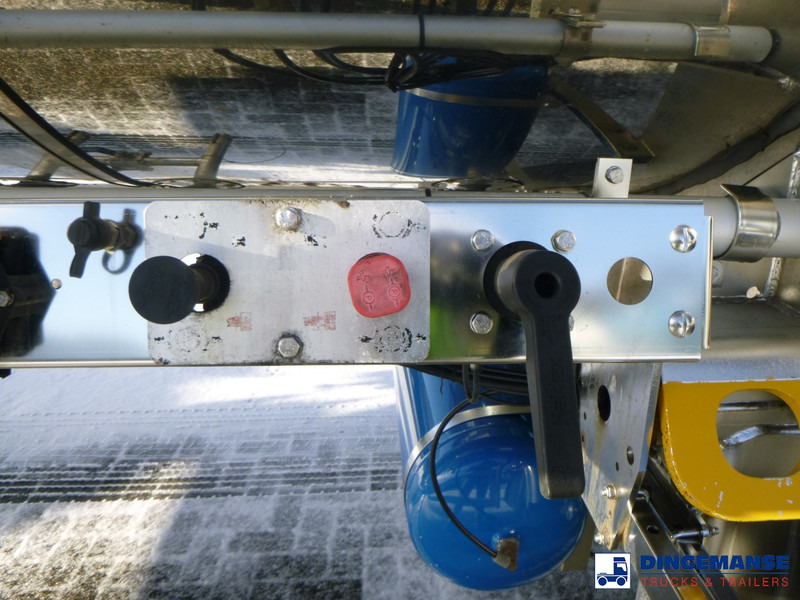 Semirremolque cisterna Feldbinder Chemical tank inox L4BH 30 m3 / 1 comp + pump: foto 19