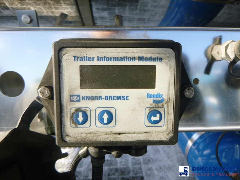 Semirremolque cisterna Feldbinder Chemical tank inox L4BH 30 m3 / 1 comp + pump: foto 18