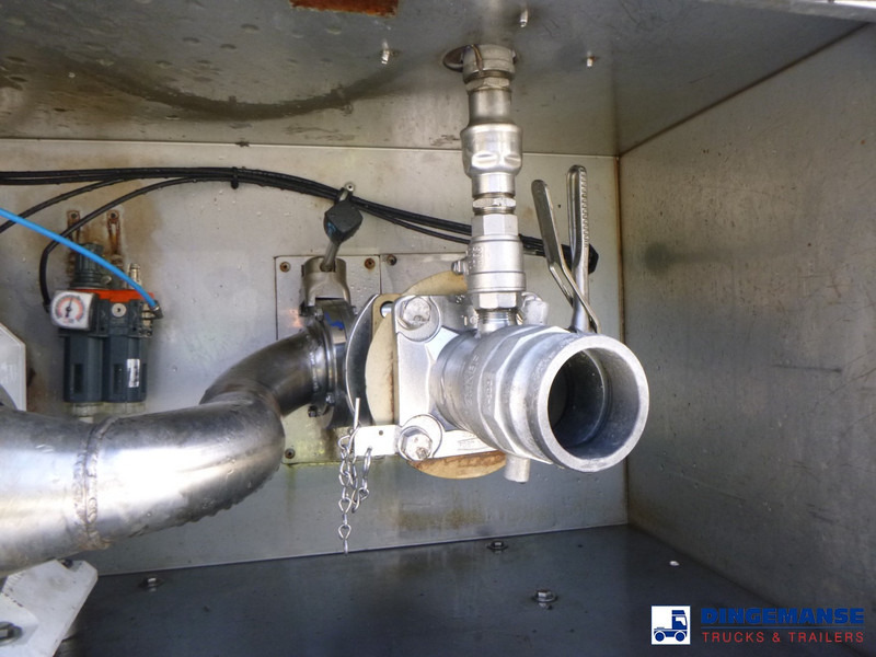 Semirremolque cisterna Feldbinder Chemical tank inox L4BH 30 m3 / 1 comp + pump: foto 7