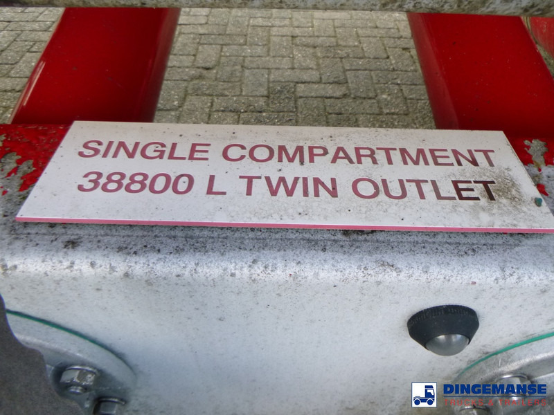 Remolque cisterna Feldbinder Jet fuel tank 40 m3 / 1 comp + pump: foto 11
