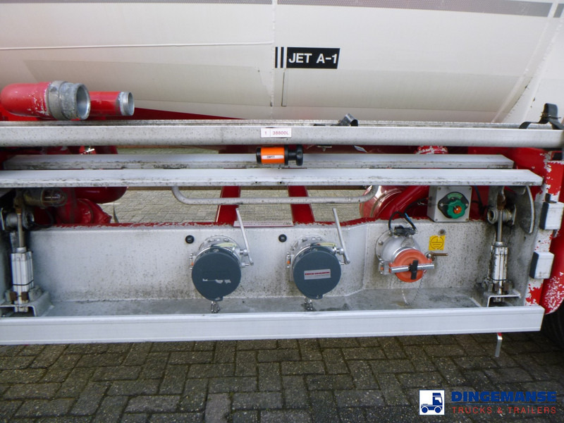 Remolque cisterna Feldbinder Jet fuel tank 40 m3 / 1 comp + pump: foto 9