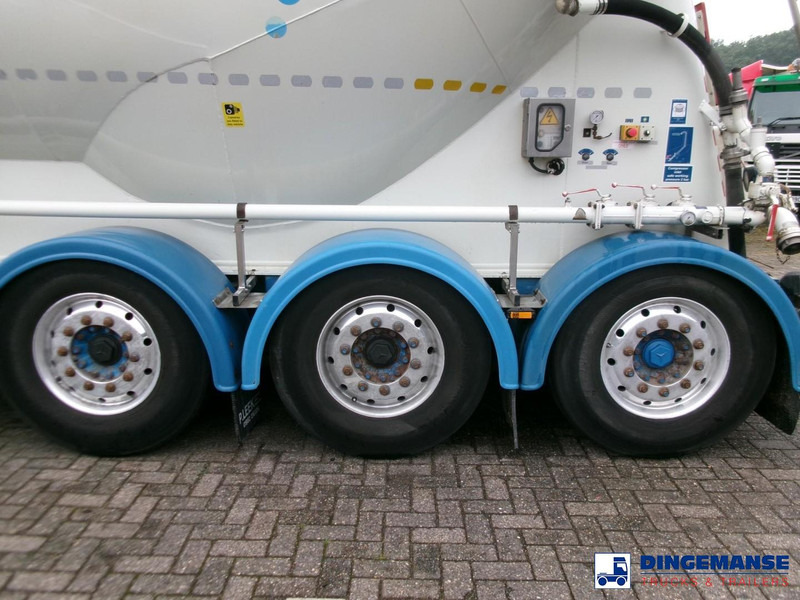 Feldbinder Powder tank alu 40 m3 / 1 comp + compressor - Semirremolque cisterna: foto 5 Feldbinder Powder tank alu 40 m3 / 1 comp + compressor - Semirremolque cisterna: foto 5