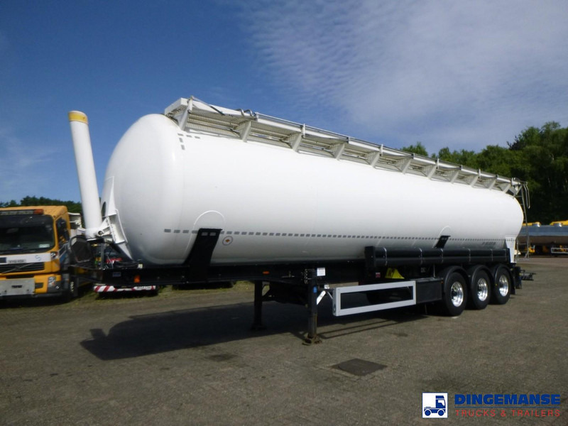 Feldbinder Powder tank alu 63 m3 (tipping) - Semirremolque cisterna: foto 1 Feldbinder Powder tank alu 63 m3 (tipping) - Semirremolque cisterna: foto 1