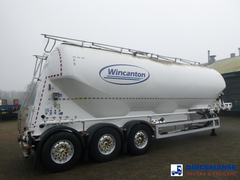 Feldbinder Powder tank alu alu 49 m3 / 1 comp - Semirremolque cisterna: foto 3 Feldbinder Powder tank alu alu 49 m3 / 1 comp - Semirremolque cisterna: foto 3