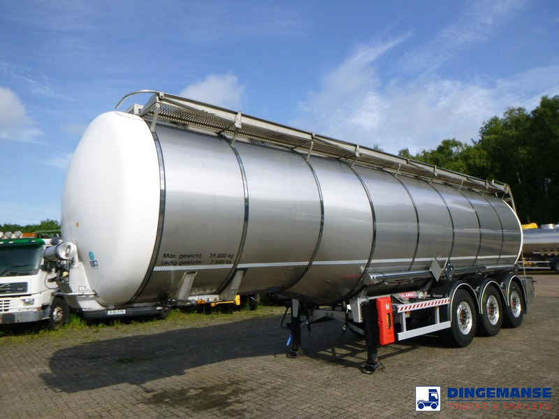 Fluid Chemical tank inox 37.5 m3 / 1 comp ADR 28-10-2025 - Semirremolque cisterna: foto 1 Fluid Chemical tank inox 37.5 m3 / 1 comp ADR 28-10-2025 - Semirremolque cisterna: foto 1