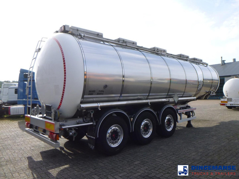 Fluid Chemical tank inox 37.5 m3 / 1 comp ADR 28-10-2025 - Semirremolque cisterna: foto 3 Fluid Chemical tank inox 37.5 m3 / 1 comp ADR 28-10-2025 - Semirremolque cisterna: foto 3