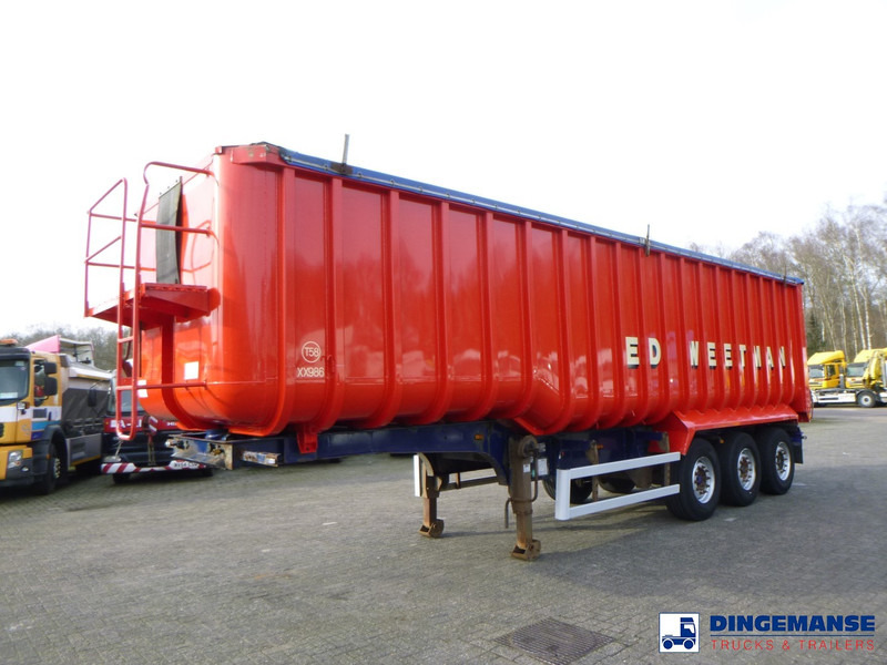 Fruehauf Tipper trailer alu 52 m3 + tarpaulin - Semirremolque volquete: foto 1 Fruehauf Tipper trailer alu 52 m3 + tarpaulin - Semirremolque volquete: foto 1