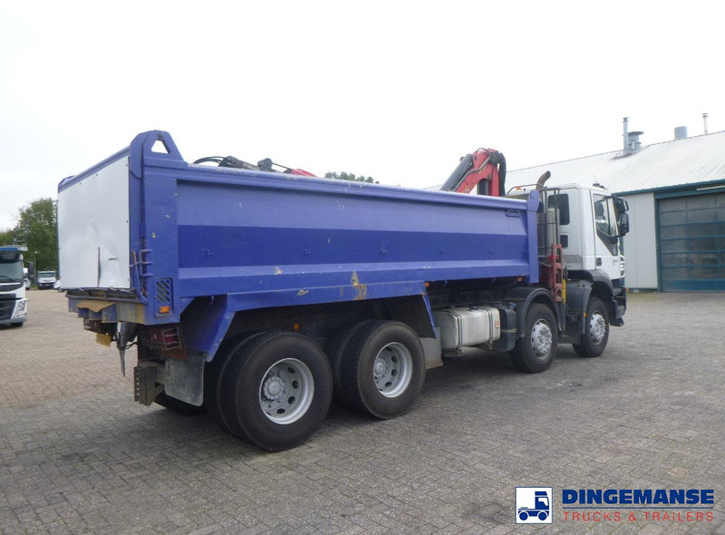 Camión grúa Iveco AD340T36 8x4 RHD tipper + Palfinger E120 plus + grapple: foto 11
