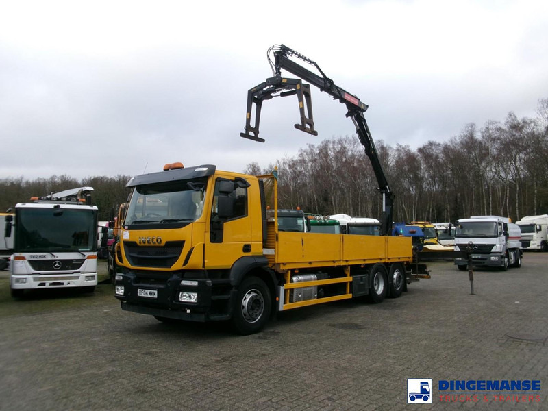Iveco Stralis 310 6x2 Euro 6 + Atlas 129.3V A11 crane - Camión grúa: foto 1 Iveco Stralis 310 6x2 Euro 6 + Atlas 129.3V A11 crane - Camión grúa: foto 1