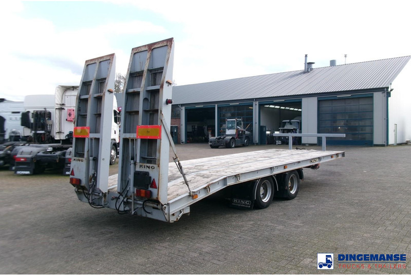 KING 2-axle platform drawbar trailer 14t + ramps - Remolque plataforma/ Caja abierta: foto 4 KING 2-axle platform drawbar trailer 14t + ramps - Remolque plataforma/ Caja abierta: foto 4