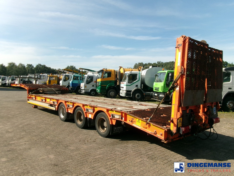 KING 3-axle semi-lowbed trailer 44T + ramps - Semirremolque góndola rebajadas: foto 3 KING 3-axle semi-lowbed trailer 44T + ramps - Semirremolque góndola rebajadas: foto 3