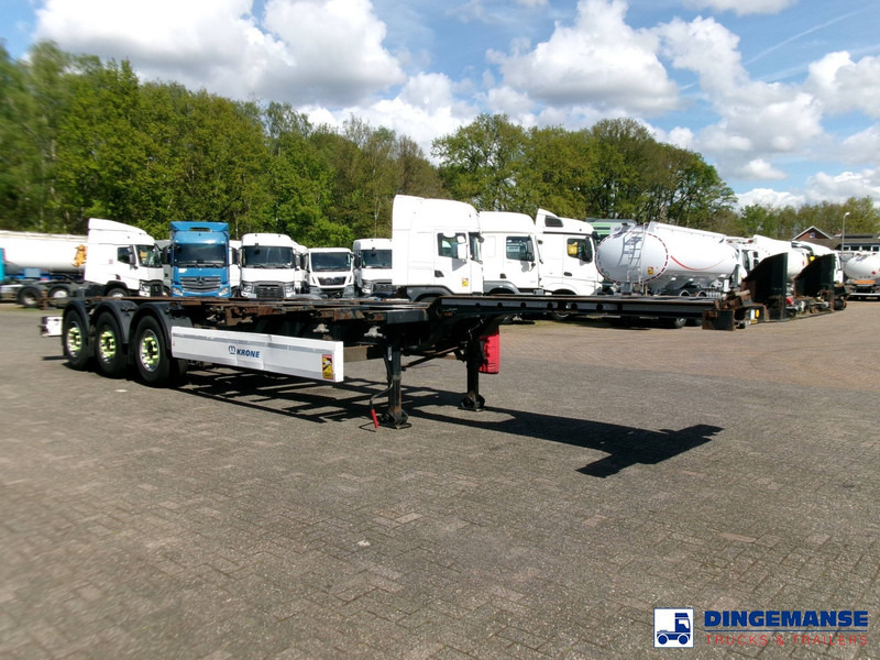 Krone 3-axle container trailer 20-30-40-45 ft DA08LNA - Semirremolque portacontenedore/ Intercambiable: foto 2 Krone 3-axle container trailer 20-30-40-45 ft DA08LNA - Semirremolque portacontenedore/ Intercambiable: foto 2