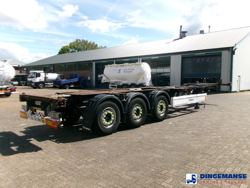 Krone 3-axle container trailer 20-30-40-45 ft DA08LNA - Semirremolque portacontenedore/ Intercambiable: foto 4 Krone 3-axle container trailer 20-30-40-45 ft DA08LNA - Semirremolque portacontenedore/ Intercambiable: foto 4