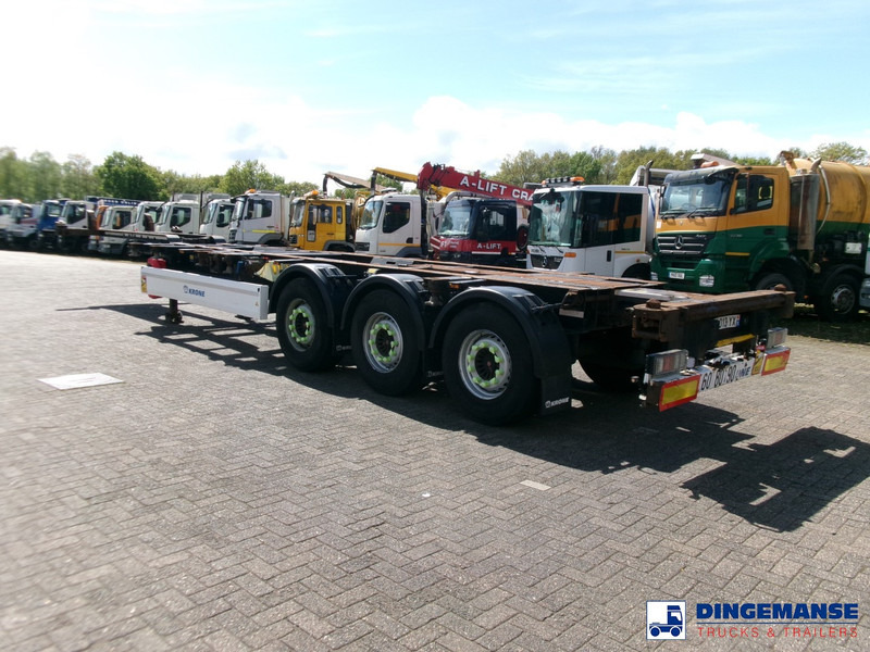 Krone 3-axle container trailer 20-30-40-45 ft DA08LNA - Semirremolque portacontenedore/ Intercambiable: foto 3 Krone 3-axle container trailer 20-30-40-45 ft DA08LNA - Semirremolque portacontenedore/ Intercambiable: foto 3