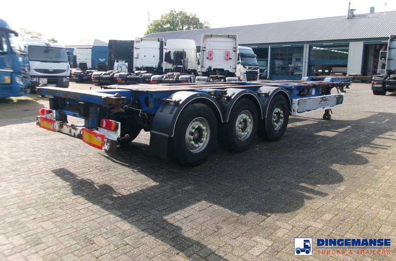 Krone 3-axle container trailer 20-30-40-45 ft SDC27 - Semirremolque portacontenedore/ Intercambiable: foto 4 Krone 3-axle container trailer 20-30-40-45 ft SDC27 - Semirremolque portacontenedore/ Intercambiable: foto 4