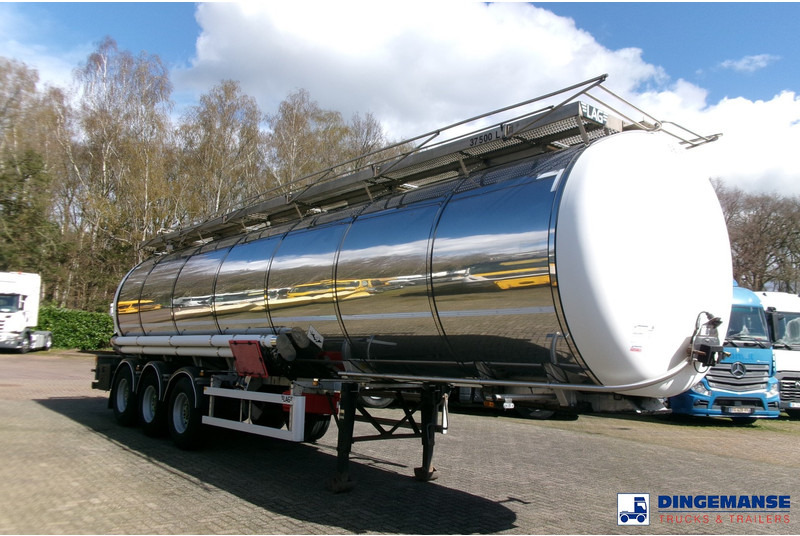LAG Chemical tank inox 37.5 m3 / 1 comp + pump - Semirremolque cisterna: foto 2 LAG Chemical tank inox 37.5 m3 / 1 comp + pump - Semirremolque cisterna: foto 2