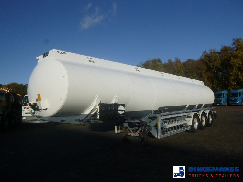 LAG Fuel tank alu 44.4 m3 / 6 comp + pump - Semirremolque cisterna: foto 1 LAG Fuel tank alu 44.4 m3 / 6 comp + pump - Semirremolque cisterna: foto 1