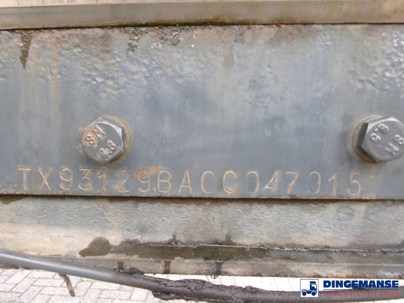 Semirremolque cisterna METALOVOUGA Bitumen / heavy oil tank inox 29 m3 / 1 comp: foto 16