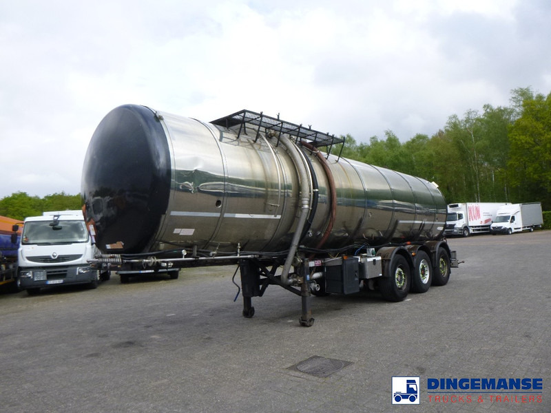 METALOVOUGA Bitumen tank inox 32 m3 / 1 comp + pump - Semirremolque cisterna: foto 1 METALOVOUGA Bitumen tank inox 32 m3 / 1 comp + pump - Semirremolque cisterna: foto 1
