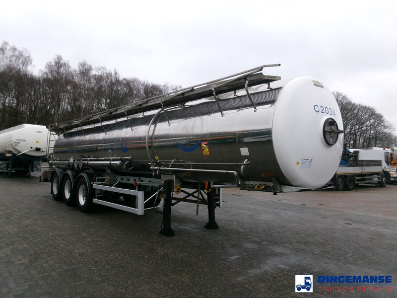 Magyar Chemical tank inox 22.5 m3 / 1 comp ADR 29-05-2024 - Semirremolque cisterna: foto 2 Magyar Chemical tank inox 22.5 m3 / 1 comp ADR 29-05-2024 - Semirremolque cisterna: foto 2