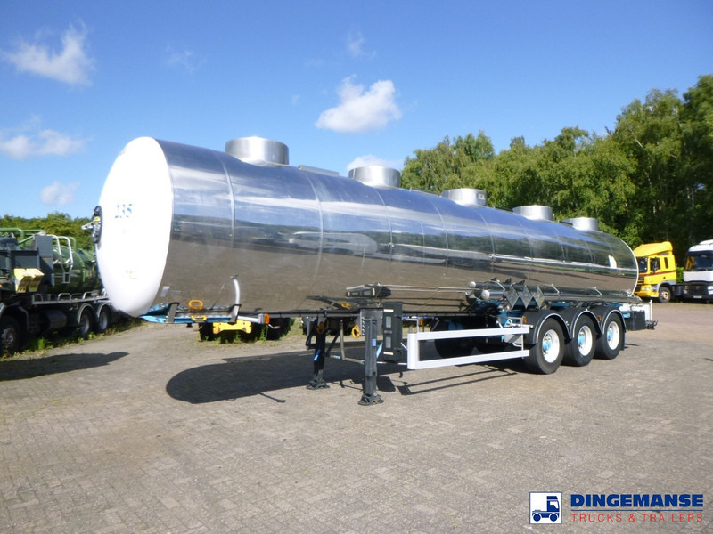 Magyar Chemical tank inox 33 m3 / 1 comp - Semirremolque cisterna: foto 1 Magyar Chemical tank inox 33 m3 / 1 comp - Semirremolque cisterna: foto 1
