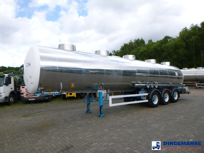 Magyar Chemical tank inox 33 m3 / 1 comp - Semirremolque cisterna: foto 1 Magyar Chemical tank inox 33 m3 / 1 comp - Semirremolque cisterna: foto 1
