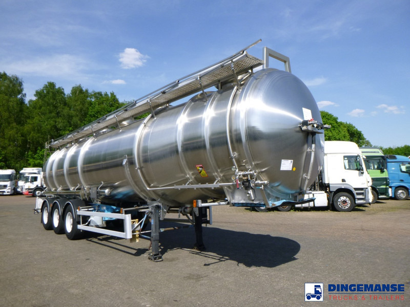 Magyar Chemical tank inox 40.5 m3 / 3 comp - Semirremolque cisterna: foto 2 Magyar Chemical tank inox 40.5 m3 / 3 comp - Semirremolque cisterna: foto 2