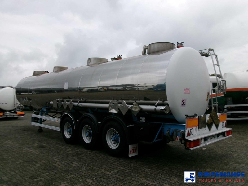 Magyar Chemical tank inox L4BH 33.5 m3 / 3 comp - Semirremolque cisterna: foto 4 Magyar Chemical tank inox L4BH 33.5 m3 / 3 comp - Semirremolque cisterna: foto 4