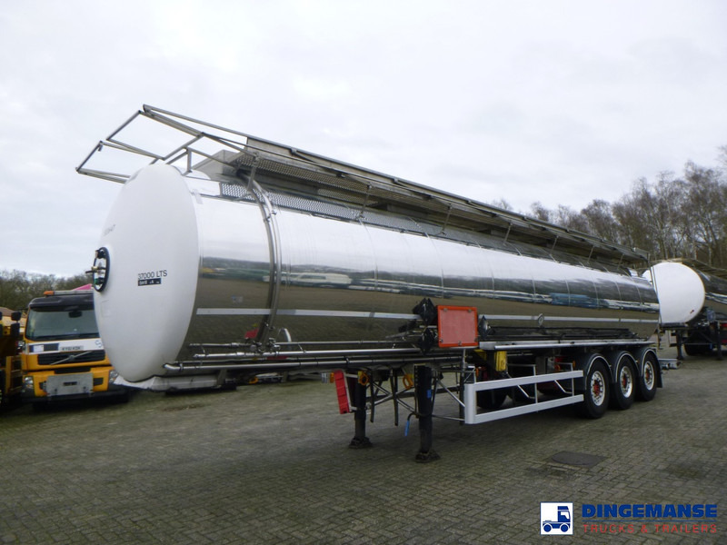 Magyar Chemical tank inox L4BH 37.4 m3 / 1 comp - Semirremolque cisterna: foto 1 Magyar Chemical tank inox L4BH 37.4 m3 / 1 comp - Semirremolque cisterna: foto 1