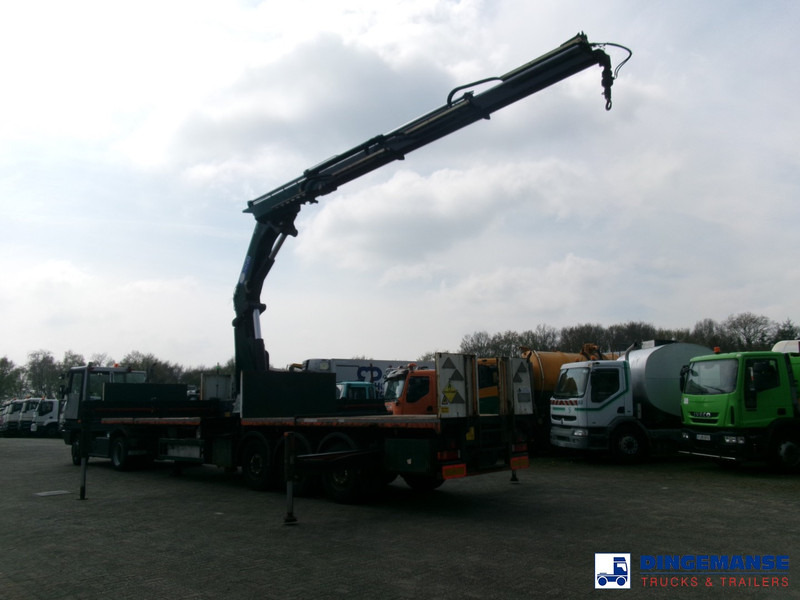 Massey Platform trailer + HMF 4720 K3 crane - Semirremolque plataforma/ Caja abierta: foto 3 Massey Platform trailer + HMF 4720 K3 crane - Semirremolque plataforma/ Caja abierta: foto 3