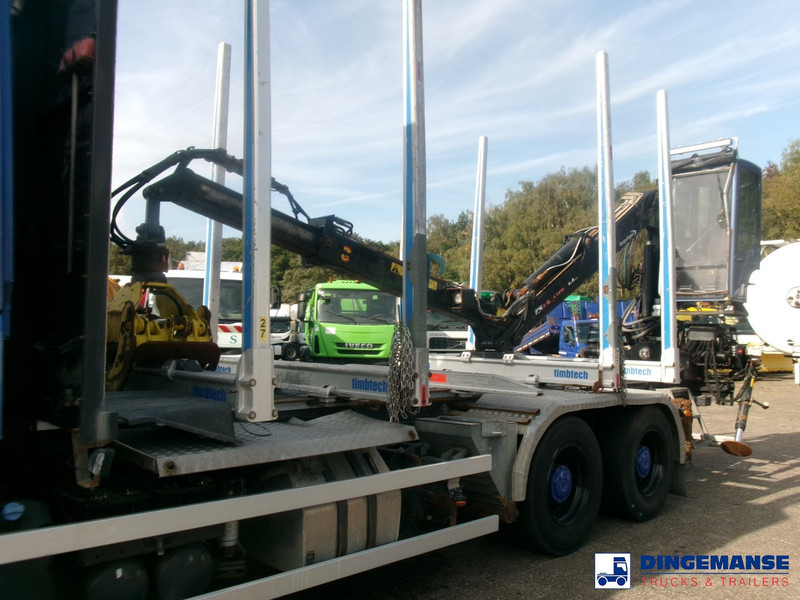 Foto del interior 1: Camión grúa Mercedes-Benz Actros 2663 6x4 Euro 6 loglift F96 crane timber truck