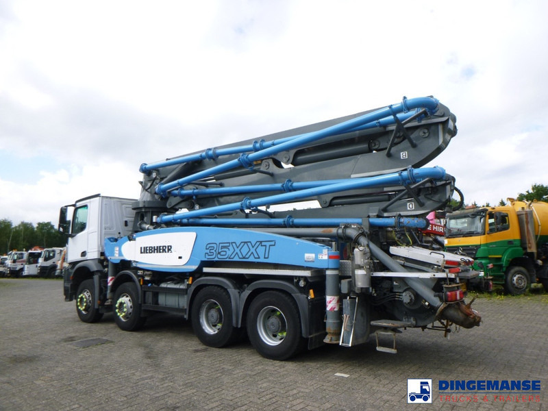 Mercedes-Benz Arocs 8x4 Liebherr 35 XXT concrete pump 35 m - Bomba de hormigón: foto 4 Mercedes-Benz Arocs 8x4 Liebherr 35 XXT concrete pump 35 m - Bomba de hormigón: foto 4