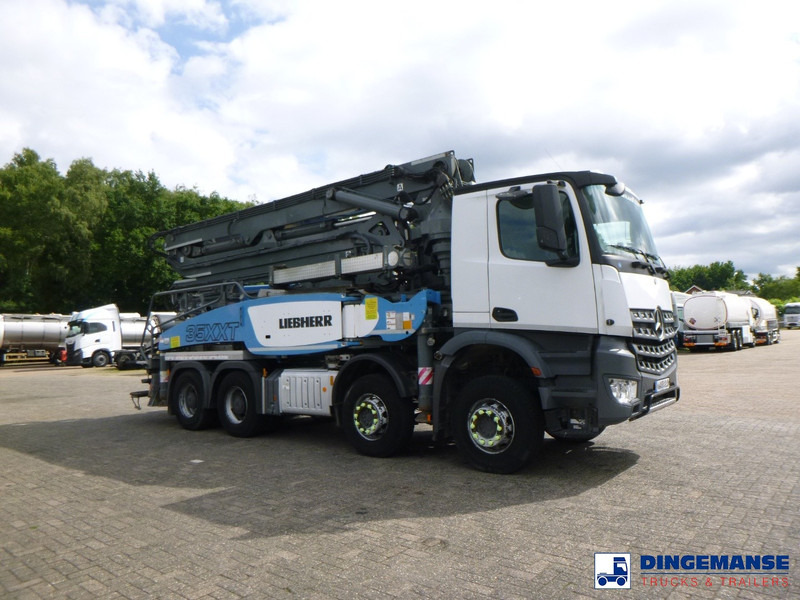 Mercedes-Benz Arocs 8x4 Liebherr 35 XXT concrete pump 35 m - Bomba de hormigón: foto 2 Mercedes-Benz Arocs 8x4 Liebherr 35 XXT concrete pump 35 m - Bomba de hormigón: foto 2
