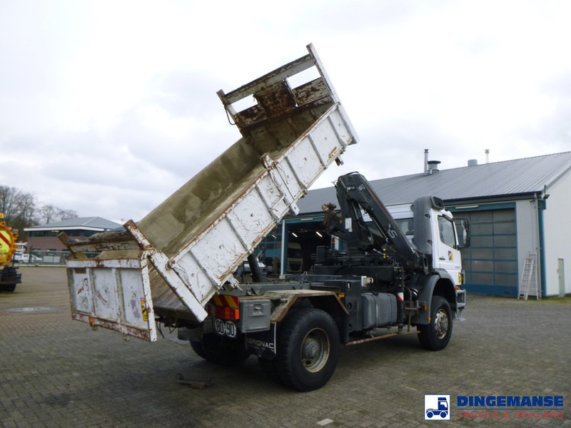 Mercedes-Benz Atego 1828 4x4 tipper + Hiab 166 B-2 CL - Camión grúa: foto 4 Mercedes-Benz Atego 1828 4x4 tipper + Hiab 166 B-2 CL - Camión grúa: foto 4