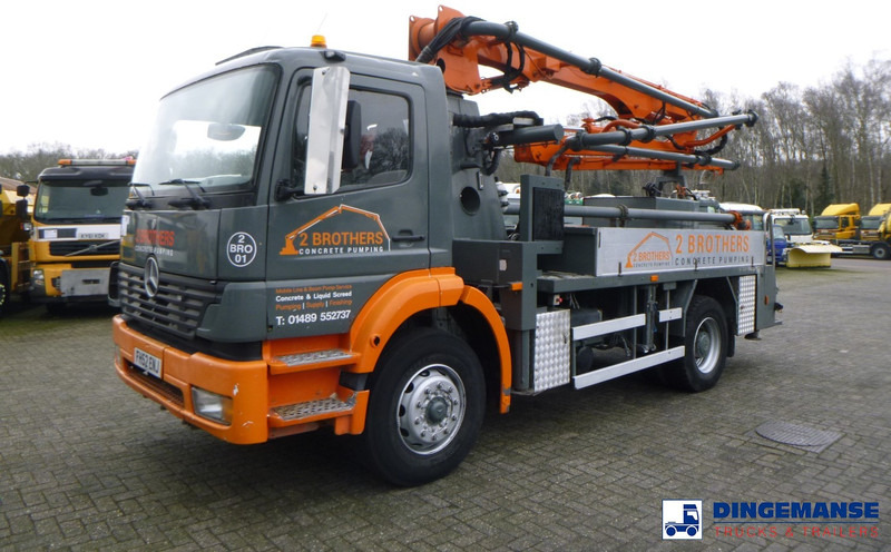 Mercedes-Benz Atego 4x2 Putzmeister concrete pump 16 m - Bomba de hormigon estacionaria: foto 1 Mercedes-Benz Atego 4x2 Putzmeister concrete pump 16 m - Bomba de hormigon estacionaria: foto 1